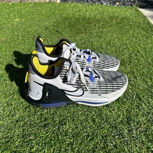 Nike LeBron Witness 6 White Persian Violet Size 8.5 Men’s Shoes